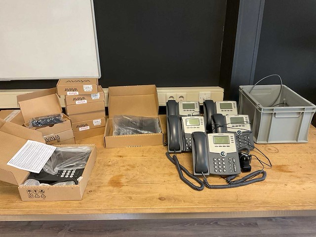 Cisco, avaya voip telefoon (5x) - afbeelding 1 van  10