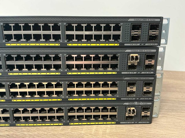 Cisco c2960-stack 19" switch (4x) - afbeelding 3 van  5