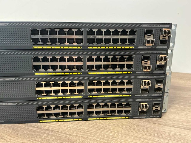 Cisco c2960-stack 19" switch (4x) - afbeelding 3 van  6