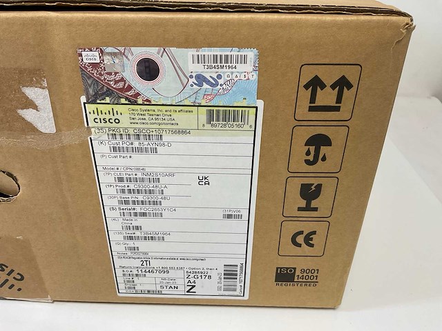 Cisco (c9300-48u-a) catalyst 9300 48 port managed l2/l3 switch (new) - afbeelding 8 van  13