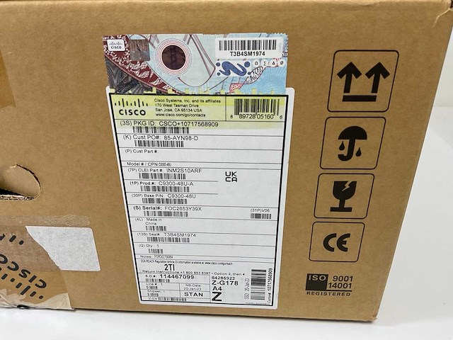 Cisco (c9300-48u-a) catalyst 9300 48 port managed l2/l3 switch (new) - afbeelding 8 van  13