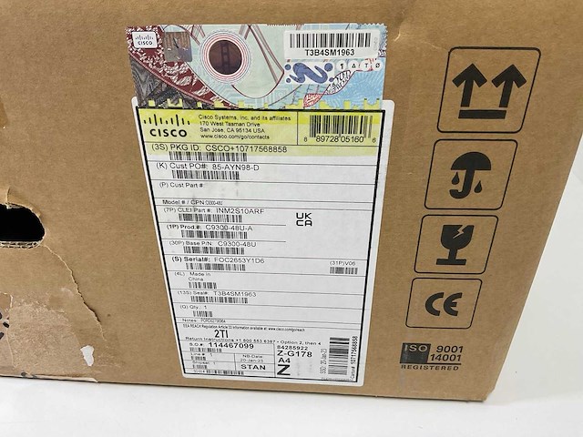 Cisco (c9300-48u-a) catalyst 9300 48 port managed l2/l3 switch (new) - afbeelding 8 van  13