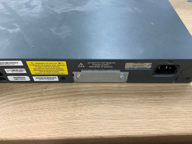 Cisco catalyst 2960 x-series gigabit switch - afbeelding 4 van  5