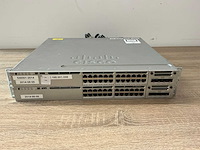 Cisco catalyst 3850-24 19" switch (2x) - afbeelding 1 van  6