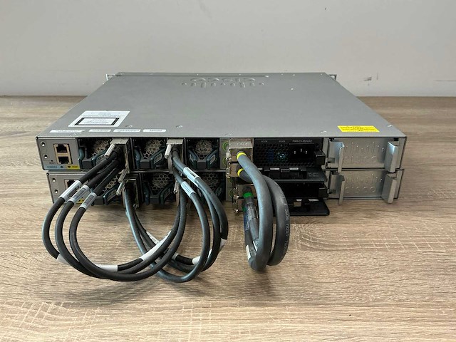 Cisco catalyst 3850-24 19" switch (2x) - afbeelding 4 van  6