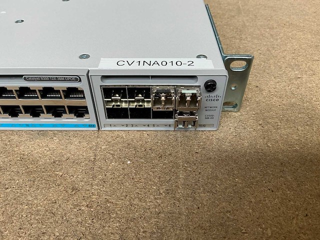 Cisco catalyst 9300 12x 36m upoe 19" switch - afbeelding 2 van  7