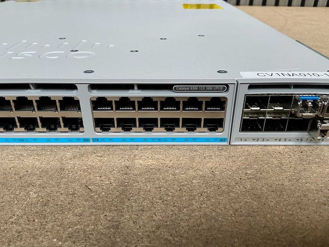 Cisco catalyst 9300 12x 36m upoe 19" switch - afbeelding 2 van  7