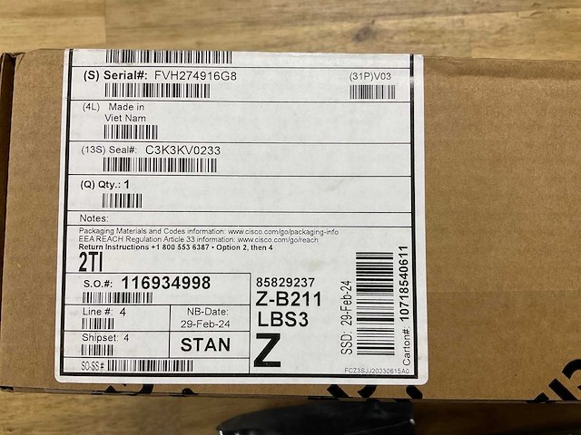 Cisco computeronderdeel - afbeelding 3 van  5