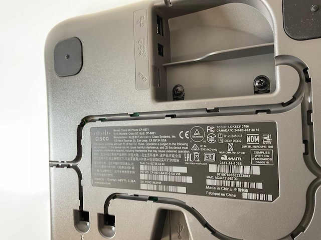 Cisco (cp-8831-k9) unified ip high-quality conference phones (new) (4x) - afbeelding 3 van  11