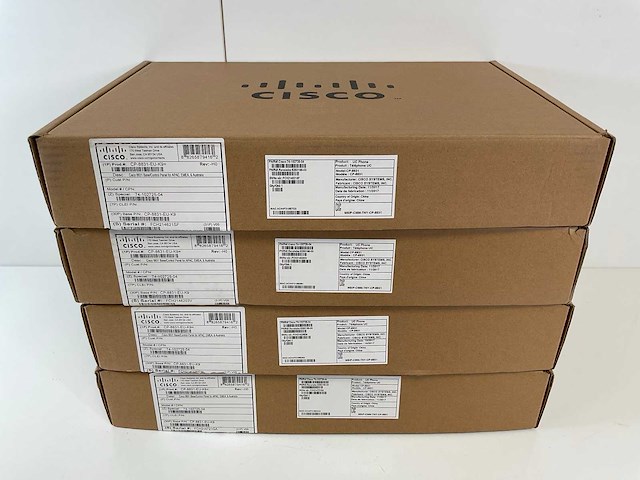 Cisco (cp-8831-k9) unified ip high-quality conference phones (new) (4x) - afbeelding 1 van  11