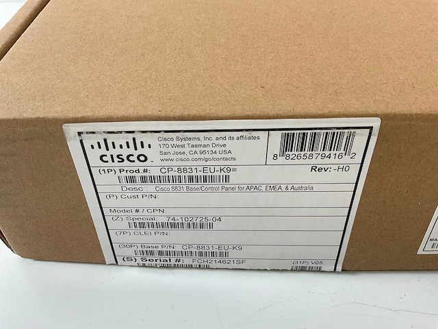 Cisco (cp-8831-k9) unified ip high-quality conference phones (new) (4x) - afbeelding 7 van  8