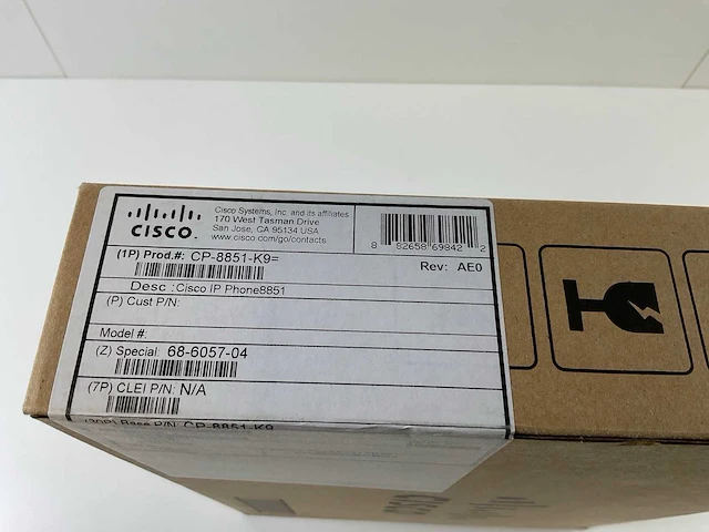 Cisco (cp-8851-k9), ip phones multi-platform phones (new) (3x) - afbeelding 5 van  14