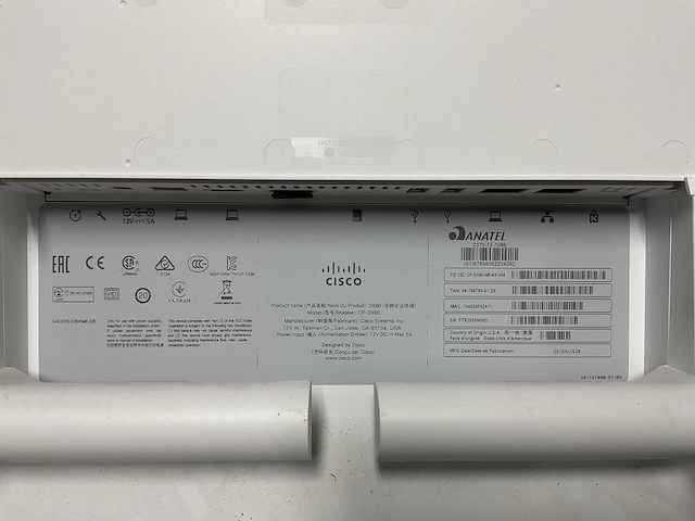 Cisco cp-dx80 monitor - afbeelding 4 van  4