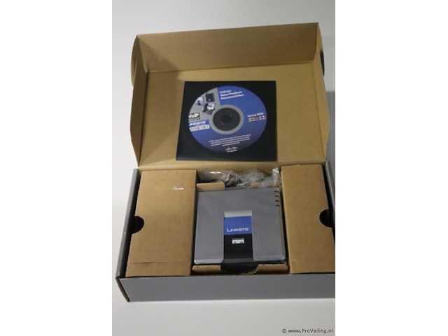 Cisco linksys pap2t voip adapter - afbeelding 1 van  5