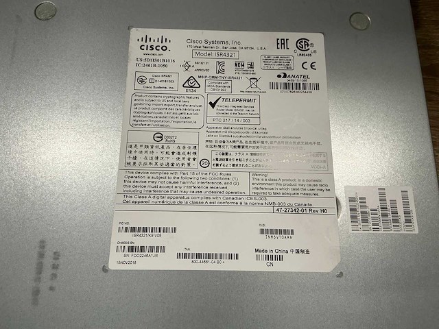 Cisco routers (2x) - afbeelding 8 van  9