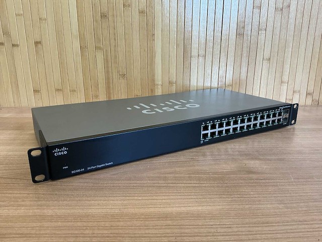 Cisco | sg100-24 | netwerkswitch | 24-gigabit poorten - afbeelding 1 van  7