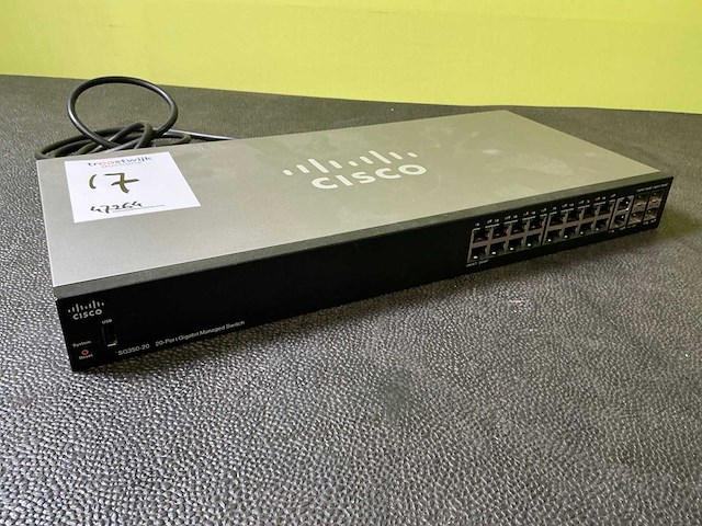 Cisco sg350-20 switch - afbeelding 1 van  6