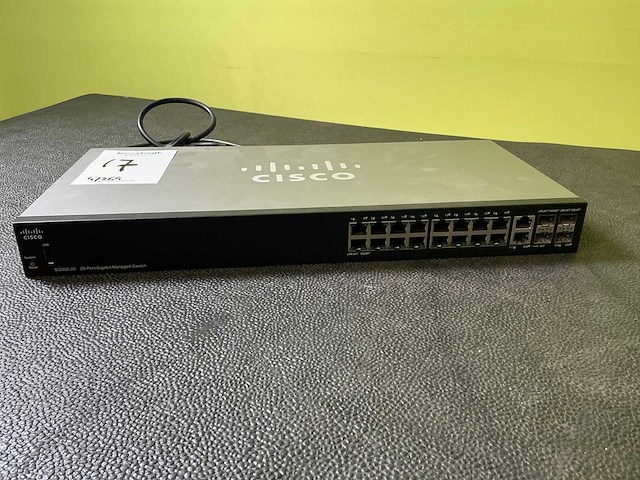 Cisco sg350-20 switch - afbeelding 2 van  6