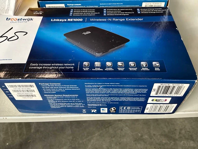 Cisco / sonos netwerk adapterkit & wifi range extender - afbeelding 1 van  5