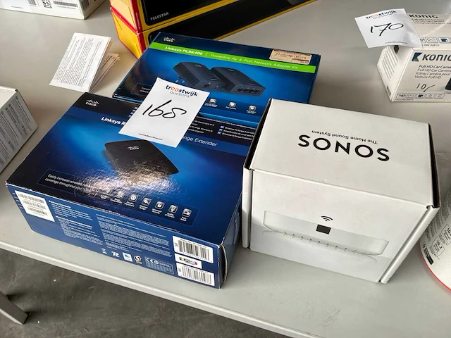 Cisco / sonos netwerk adapterkit & wifi range extender - afbeelding 3 van  5