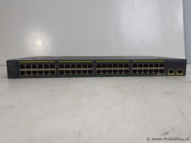Cisco syst. catalyst 2960 series switch - afbeelding 2 van  4