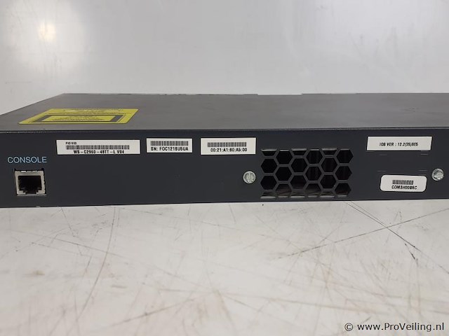 Cisco syst. catalyst 2960 series switch - afbeelding 3 van  4