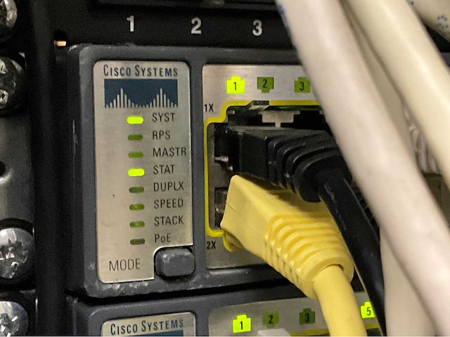 Cisco systems catalyst 3750g series poe-48 switch - afbeelding 1 van  3