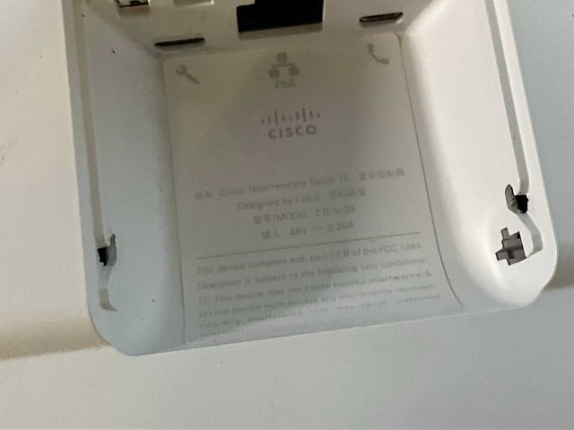 Cisco touch 10 conference call controle unit (5x) - afbeelding 10 van  10