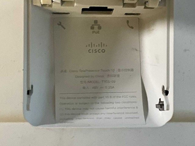Cisco touch 10 conference call controle unit (5x) - afbeelding 5 van  5