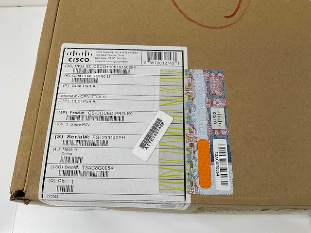Cisco (ttc6-13), cisco webex codec pro - video conferencing device (new) - afbeelding 6 van  13