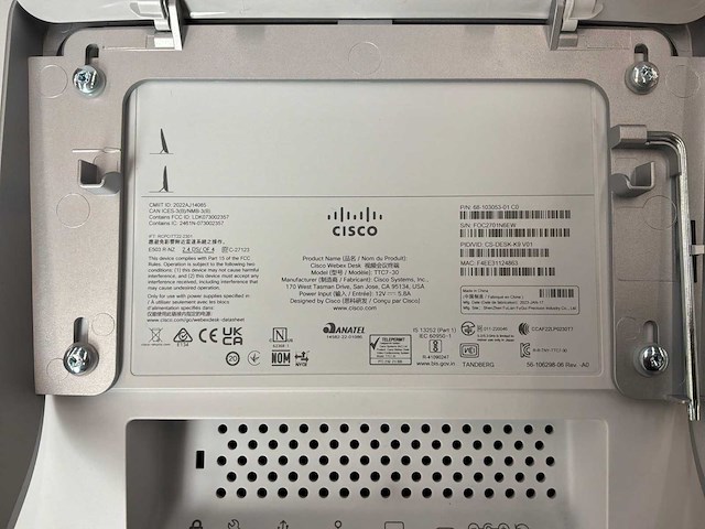 Cisco ttc7-30 conference call apparaat - afbeelding 3 van  4