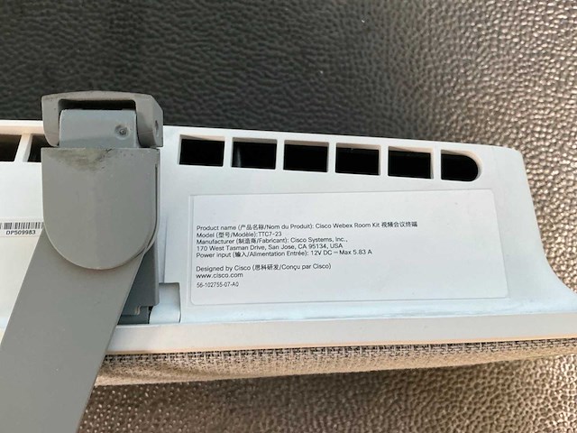Cisco webex room kit ttc7-23 conference call speakercamera (13x) - afbeelding 4 van  7