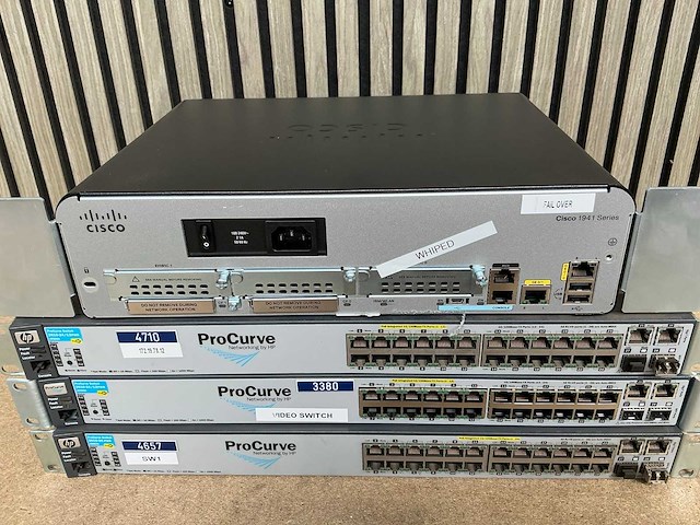 Cisco/hp netwerkapparatuur (4x) - afbeelding 3 van  3