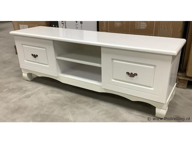 Citak - tv meubel wit 160x40x55 cm - 5 stuks - afbeelding 2 van  2
