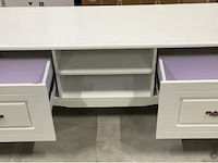 Citak - tv meubel wit 160x40x55 cm - afbeelding 1 van  2