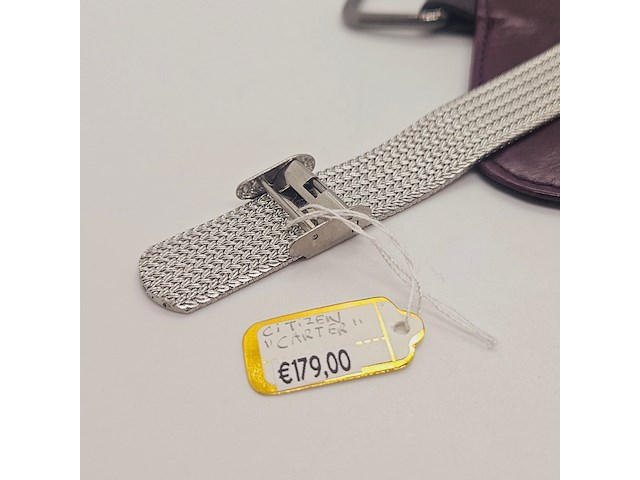 Citizen ''carter'' horloge met steentjes - afbeelding 2 van  6