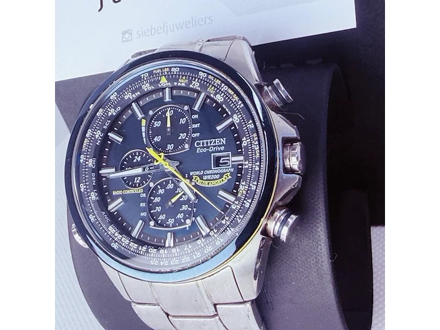 Citizen eco-drive blue angels chronograph herenhorloge - afbeelding 1 van  14