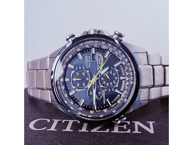 Citizen eco-drive blue angels chronograph herenhorloge - afbeelding 8 van  14