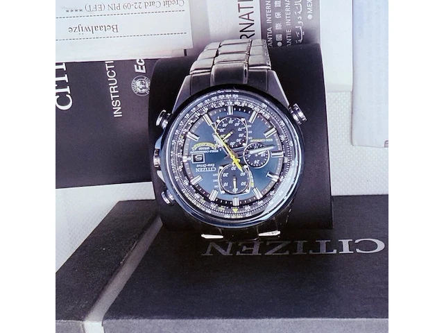 Citizen eco-drive blue angels chronograph herenhorloge - afbeelding 12 van  14