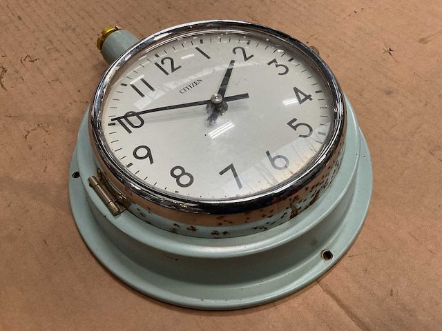 Citizen vintage marine clock - afbeelding 3 van  3