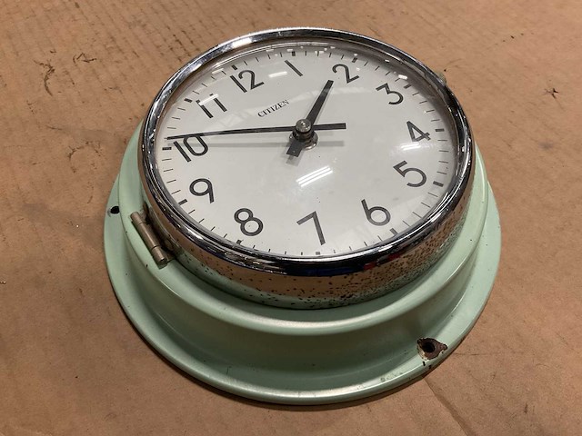 Citizen vintage marine clock - afbeelding 3 van  3