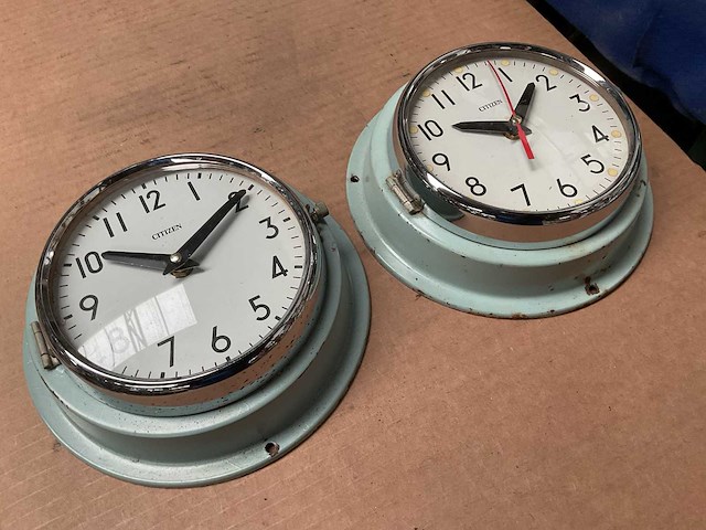 Citizen vintage marine klok (2x) - afbeelding 1 van  3