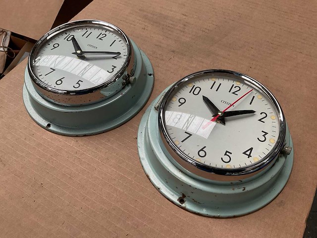 Citizen vintage marine klok (2x) - afbeelding 2 van  3