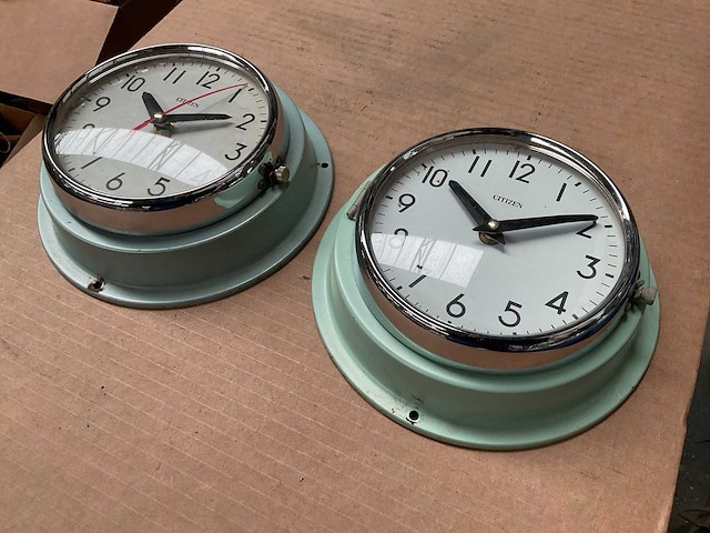 Citizen vintage marine klok (2x) - afbeelding 2 van  3