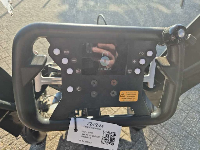 Citkar - e-cargo - loadster delivery - elektrische fiets - afbeelding 7 van  9