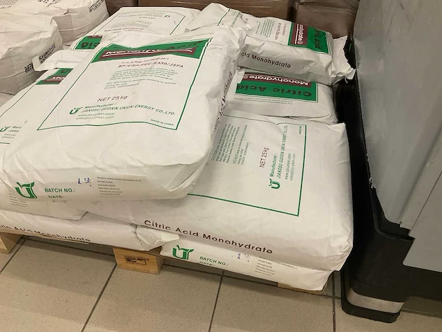 Citric acid monohydrate 25kg (10x) - afbeelding 3 van  3