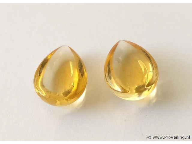 Citrine 16.08ct aig certified - afbeelding 2 van  4