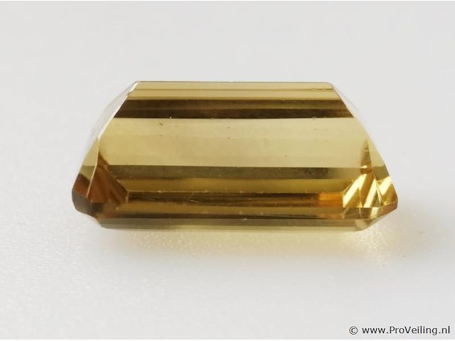 Citrine 18.35ct aig certified - afbeelding 2 van  4