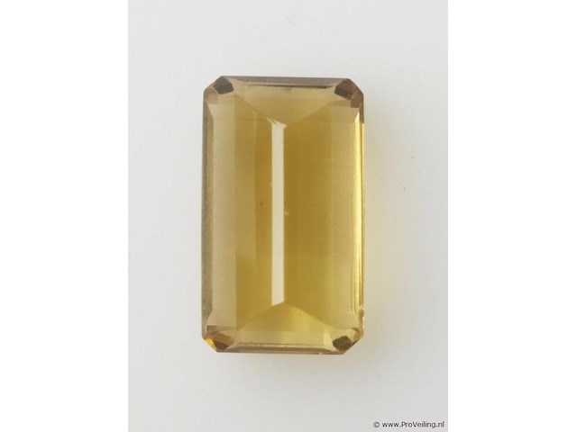 Citrine 18.35ct aig certified - afbeelding 3 van  4
