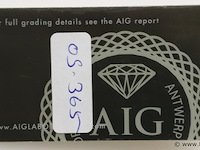 Citrine 2.42ct aig certified - afbeelding 3 van  4